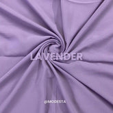 Plain Georgette - Lavender #46